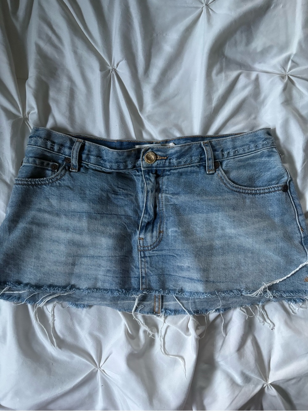 Saltwater & song denim skirt